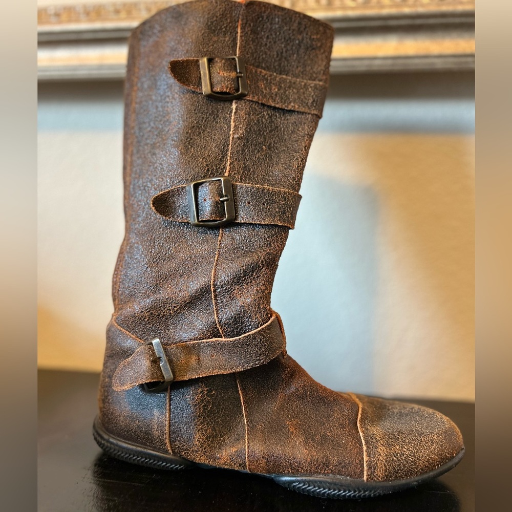 X-Dream motorcycle boots. Brown. Size 8